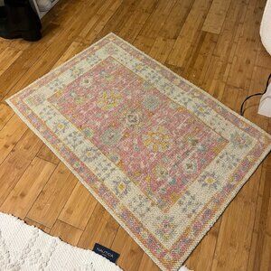 Small pink rug